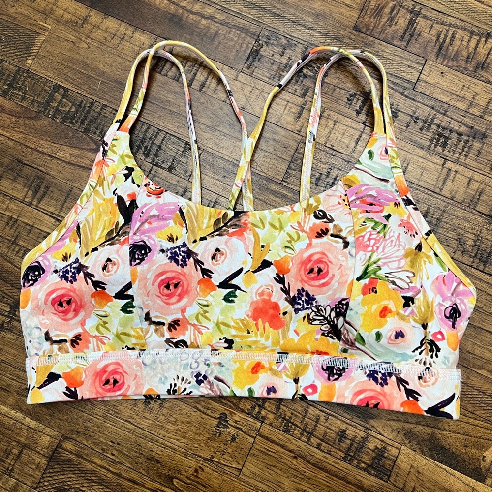 Born Primitive Multicolor Floral Sports Bra